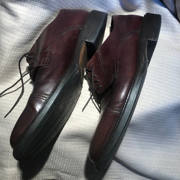 Johnston & Murphy men dress brown Leather, 8.5 main image 8